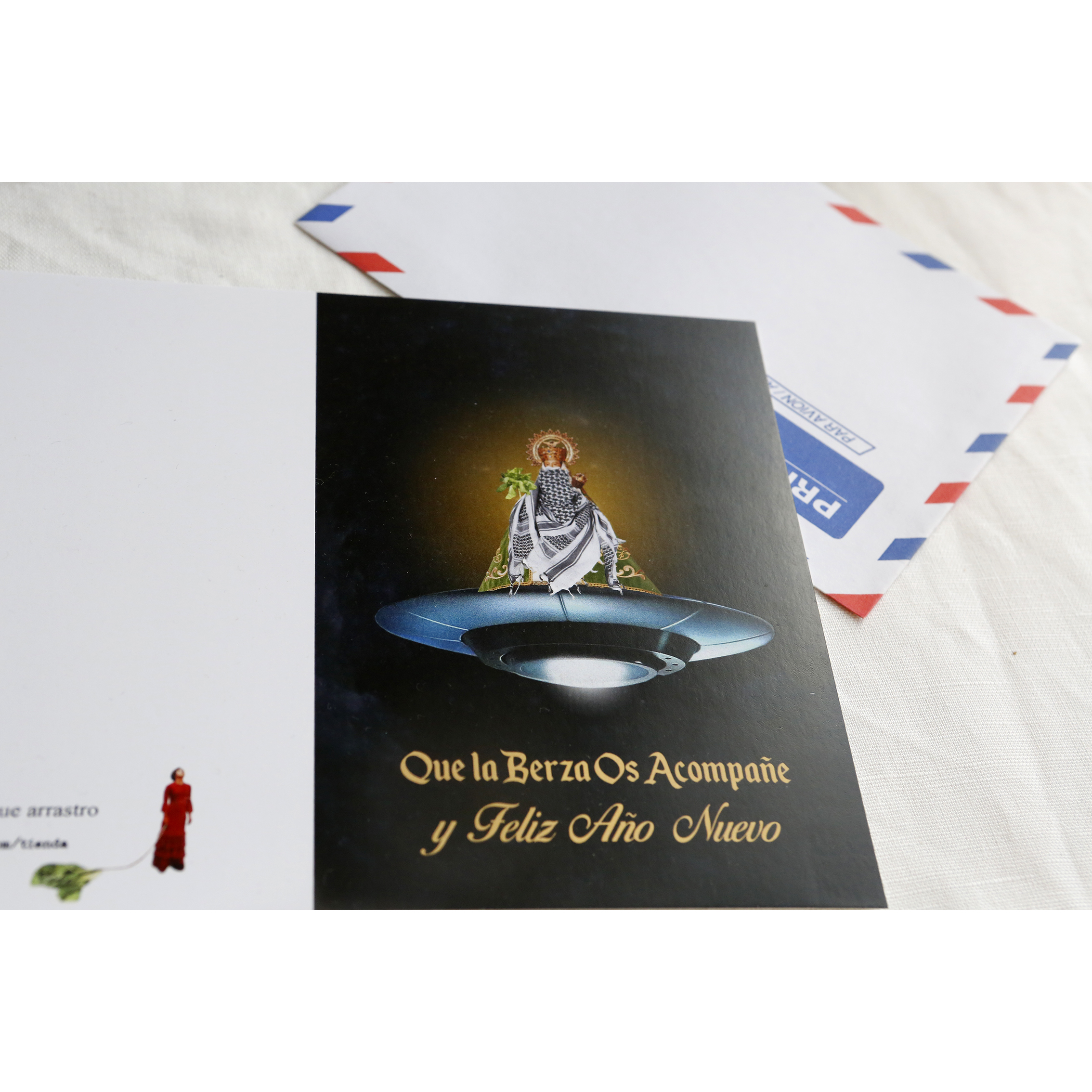 Tarjeta de Año Nuevo Santina Palestina - Imagen 2