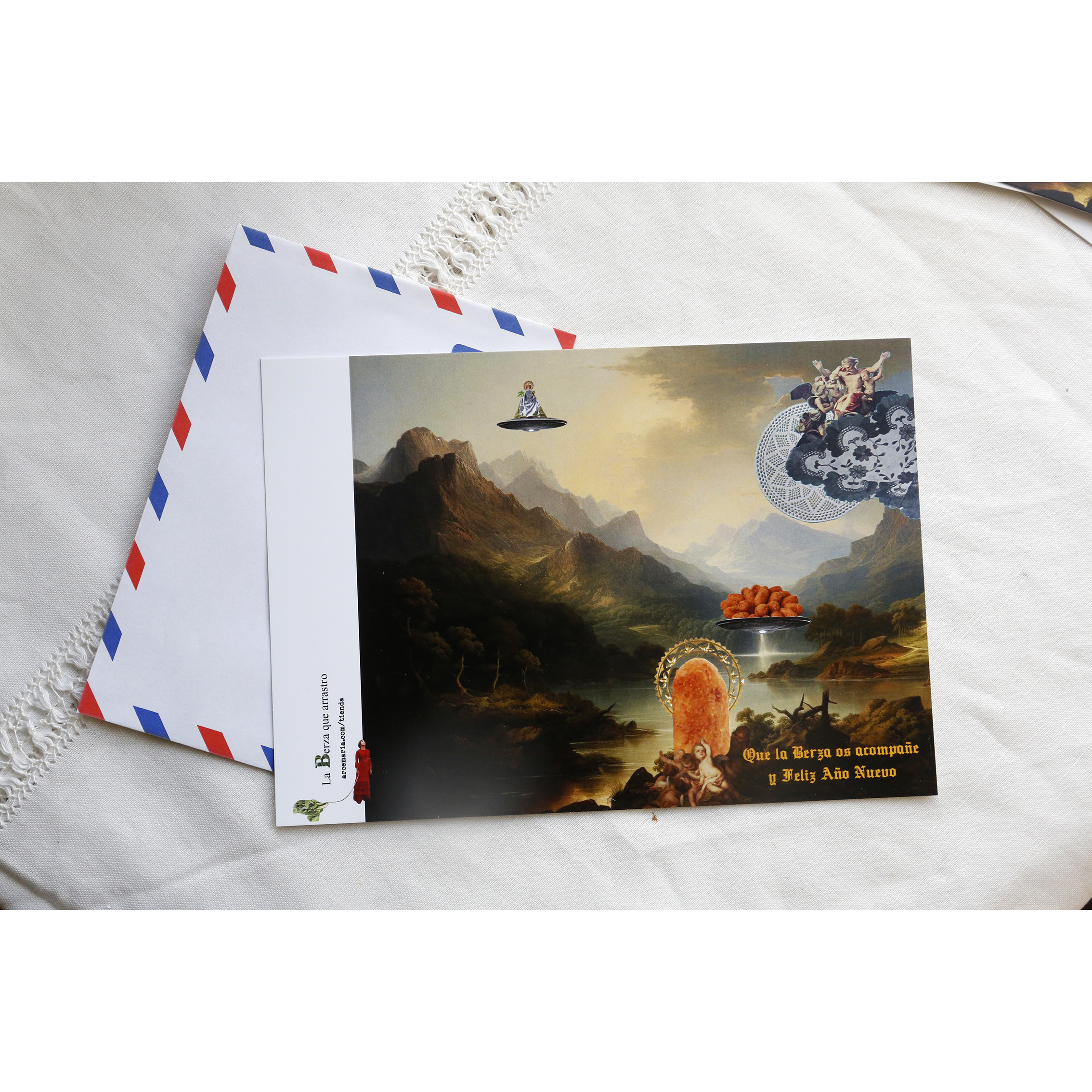 Tarjeta de Año Nuevo Croquetina - Imagen 2